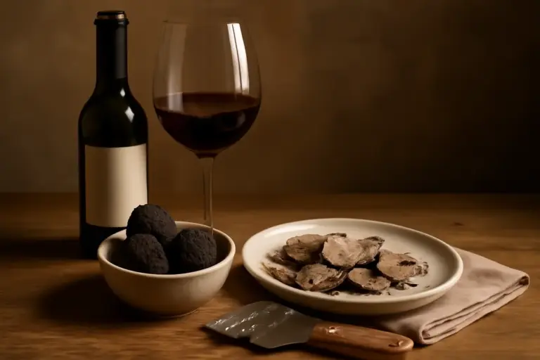 Quale vino si abbina meglio al tartufo nero? Il segreto per non coprire il suo profumo prezioso