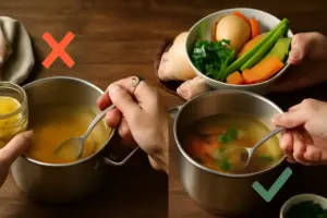 Quali sono gli errori più comuni usando il brodo granulare? Correggili per piatti più genuini