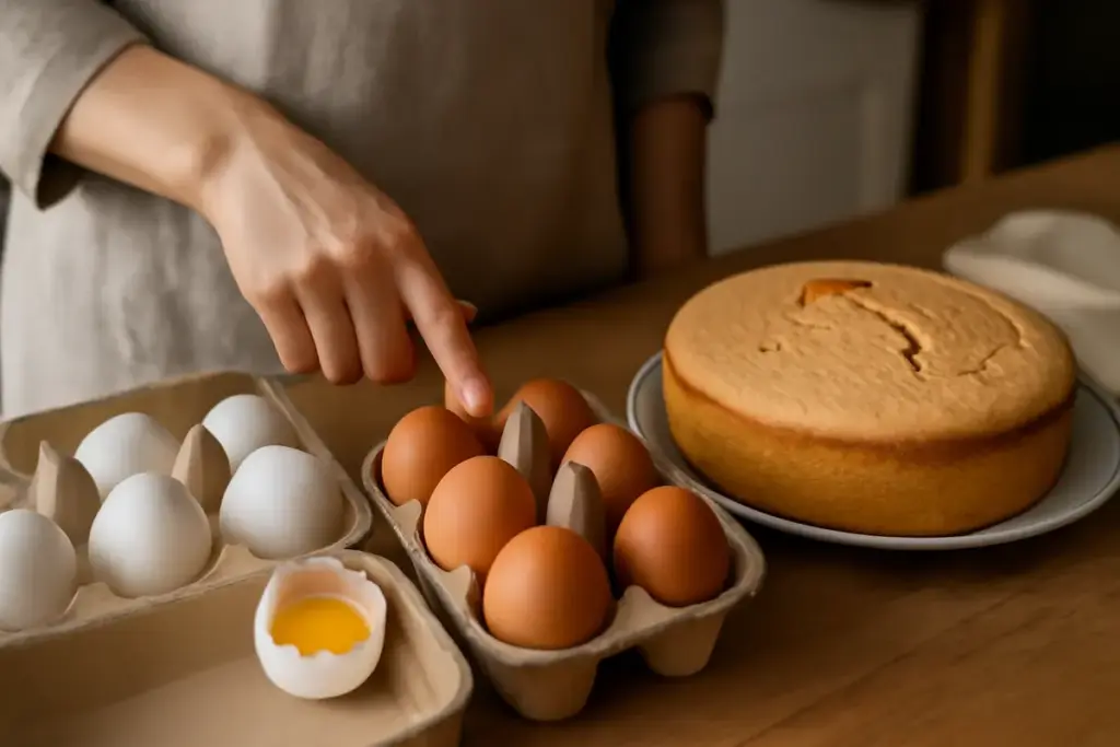 Come scegliere le uova giuste per dolci soffici: differenze che cambiano la ricetta