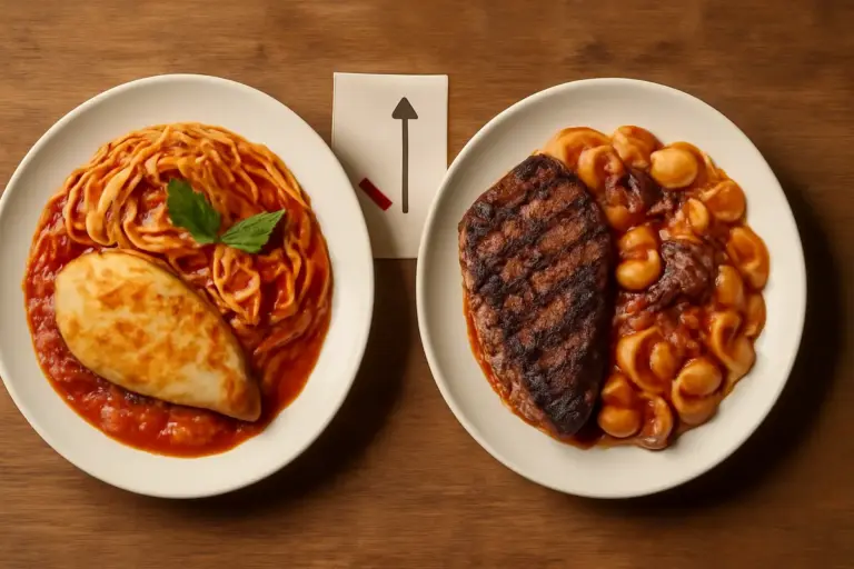 Carne bianca o rossa nei piatti tradizionali italiani: differenze nutrizionali sorprendenti