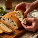 Pane alle olive fatto in casa: il trucco per ottenere una mollica morbida