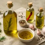 Come aromatizzare l’olio extravergine di oliva: idee e accortezze per non coprire il gusto