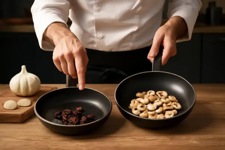 Cosa succede se cuoci troppo l’aglio fresco? Il trucco degli chef per non rovinare il piatto
