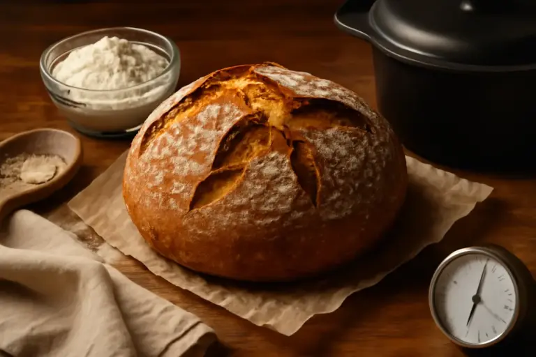 Ricetta per pane senza impasto: risparmia tempo e ottieni una crosta irresistibile